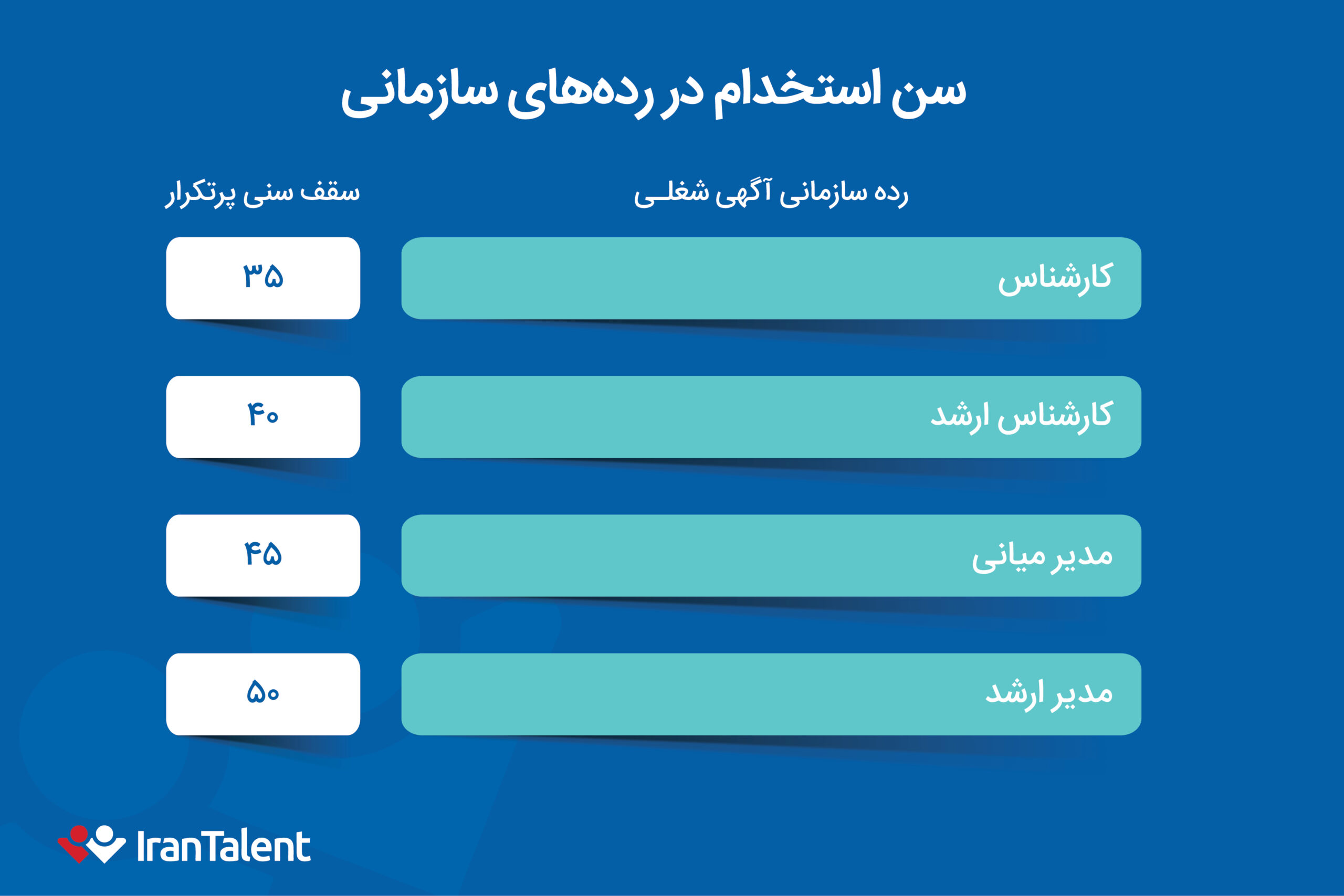 سن استخدام در بازار کار